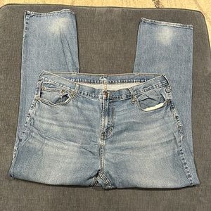 Men's straight leg jeans